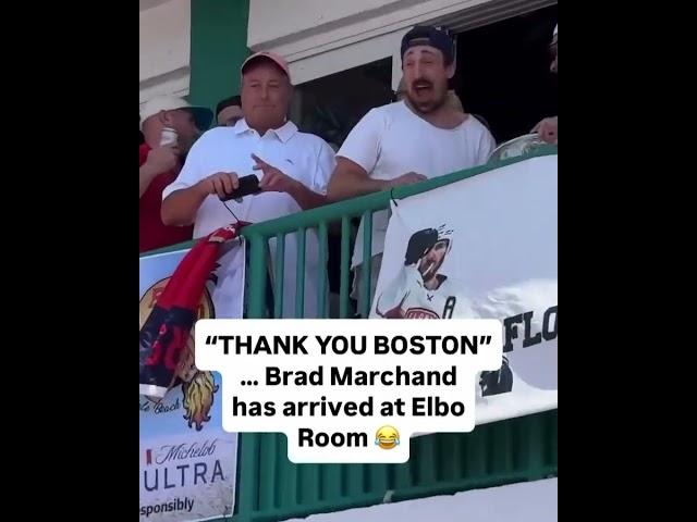 Panthers fans taunted the Bruins for trading Brad Marchand 