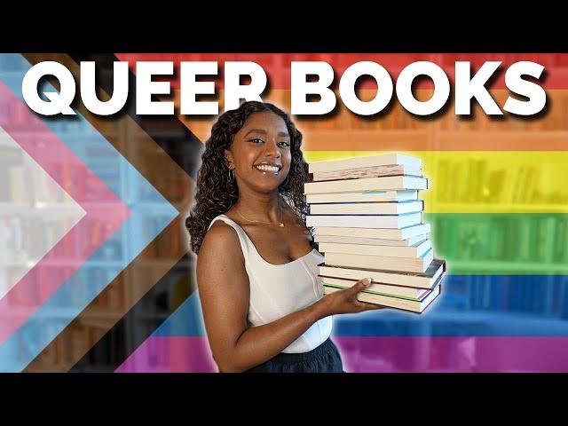 QUEER BOOK RECS for all year round ️‍