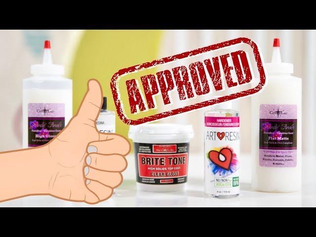 How to work with Resin the SAFE way...Resin & Epoxy Alternatives