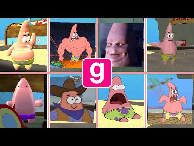 GMOD: All kinds of Patrick // All Patrick-Nextbots █ Garry's Mod █