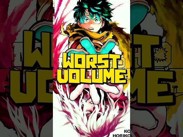 Ranking the WORST Volume Covers in MHA | My Hero Academia Manga Volume Covers TOP 5 #MHA #Shorts