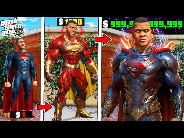 $1 SUPER MAN to $1,000,000,000 SUPER MAN in GTA 5