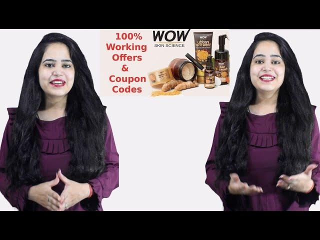 Wow Coupon Code  2023 | Wow Face Wash Coupons | Wow Skin Care Products | Wow on  #EasyCoupondeal