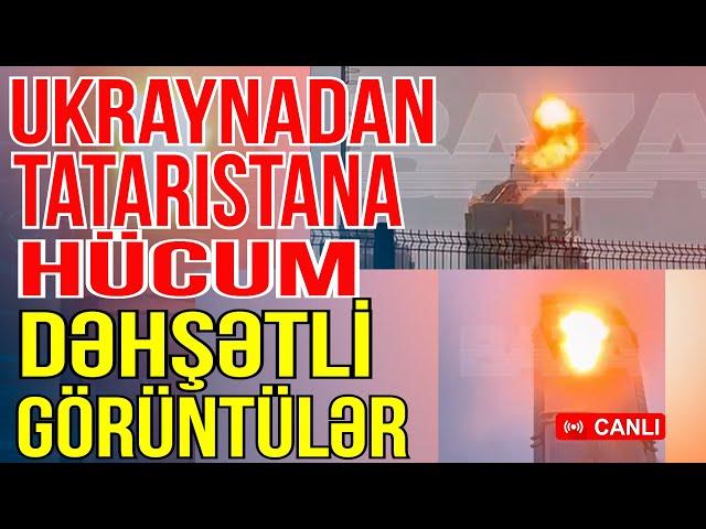 Ukrayna Tatarıstanı da VURDU - Anbaan DƏHŞƏTLİ görüntülər - Gündəm Masada - Media Turk TV