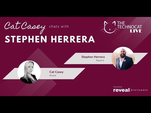 TECHNOCAT LIVE at Legalweek with Stephen Herrera of Repario