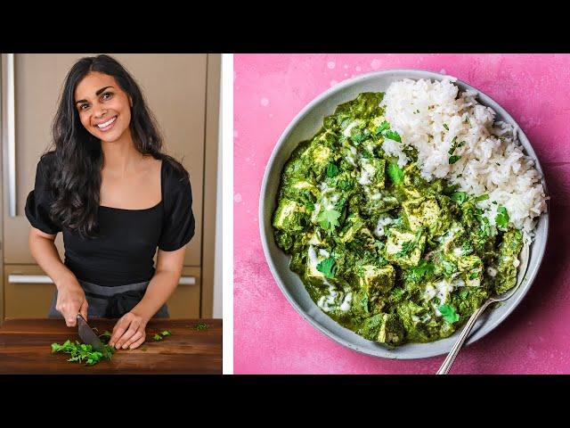 VEGAN PALAK PANEER | incredible Indian recipe