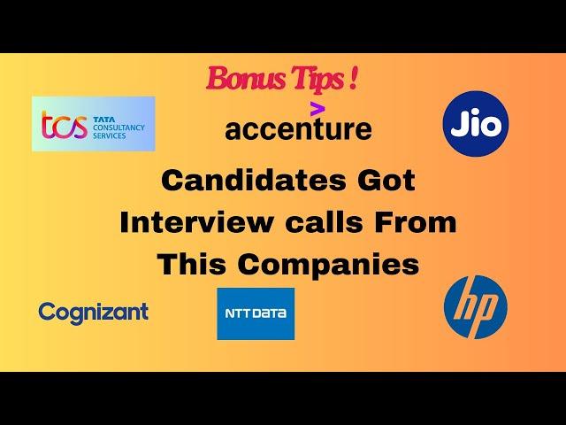 Bumper Hiring in July 2024 TCS,Jio,Accenture,Cognizant,NTT