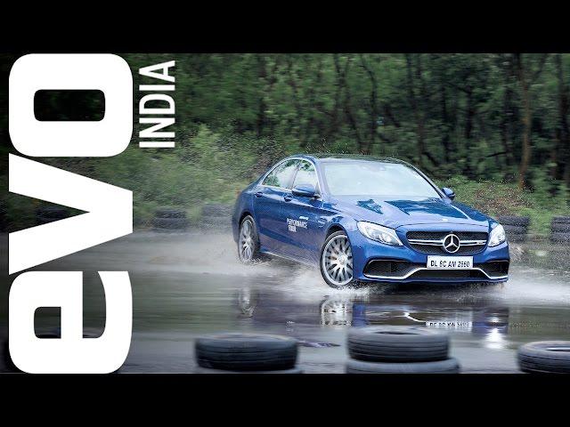 Drifting Lessons in a Mercedes-AMG C 63 S