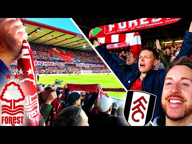 BEST Premier League ATMOSPHERE⁉️ ELECTRIC CITY GROUND on Nottingham Forest MATCHDAY 