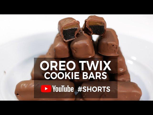 Oreo Twix Cookies | Only 5 Ingredients (#Shorts)