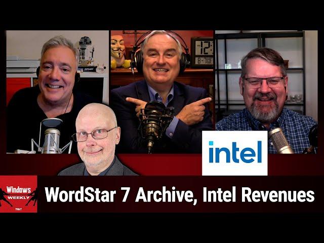 The WordStar Look - Intel Q2 Earnings, Security Core Priority, Legent