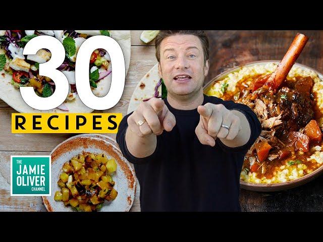 30 Recipe Ideas For 30 Days | Jamie Oliver