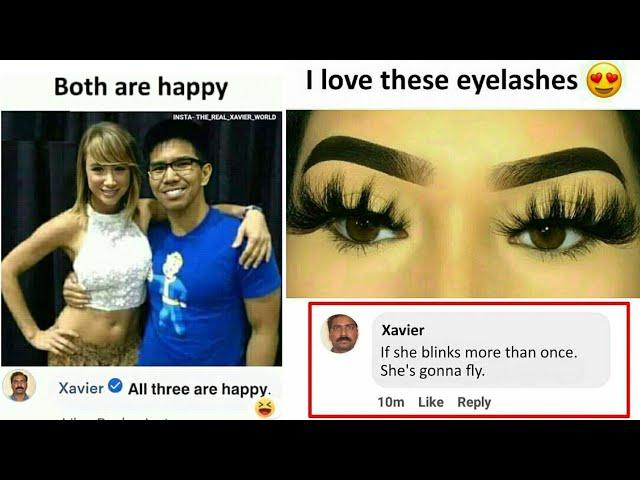 xavier memes || legendary memer the xavier || xavier comments || Hilarious memes|| funny memes v4..