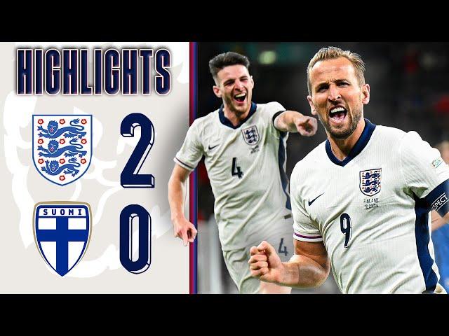 England 2-0 Finland | Kane Stars On 100th Cap Night! | Nations League Highlights