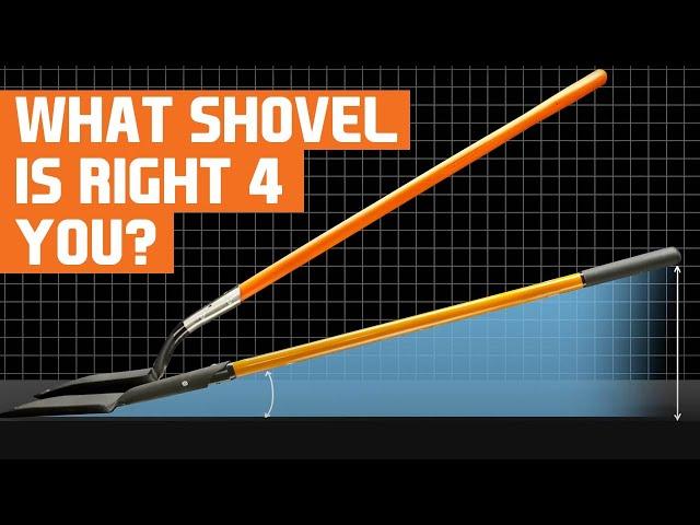 Shovels 101 by A.M. Leonard- What's the right shovel for you?