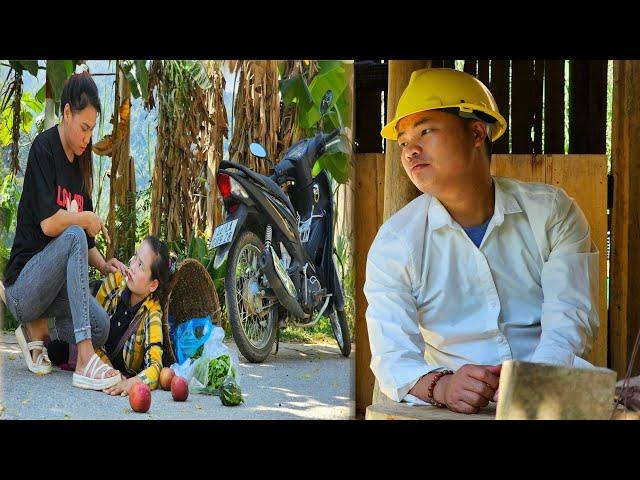 Harvesting green pumpkins - Sai met a strange girl with bad intentions l Lý Thi Sai