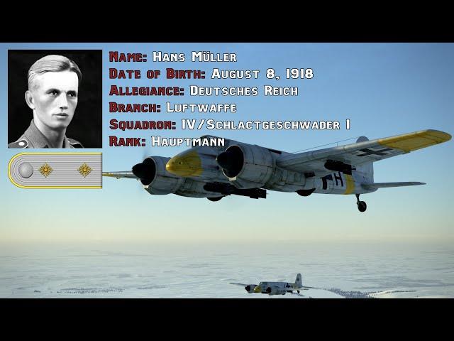 IL-2 Great Battle Series: Henschel Hs 129 B2 Hans Muller part 31 MK101 Field Test