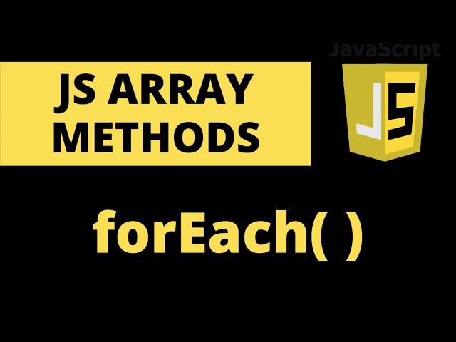 JavaScript forEach Loop Tutorial with Example