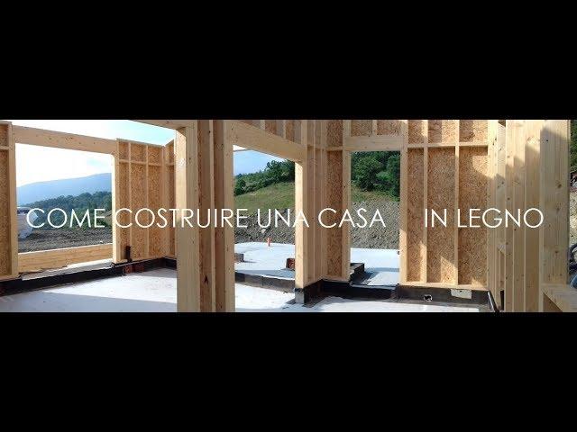 Come si costruisce una casa in legno