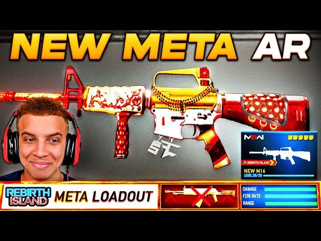 The NEW FULL AUTO M16 is META on Rebirth Island 