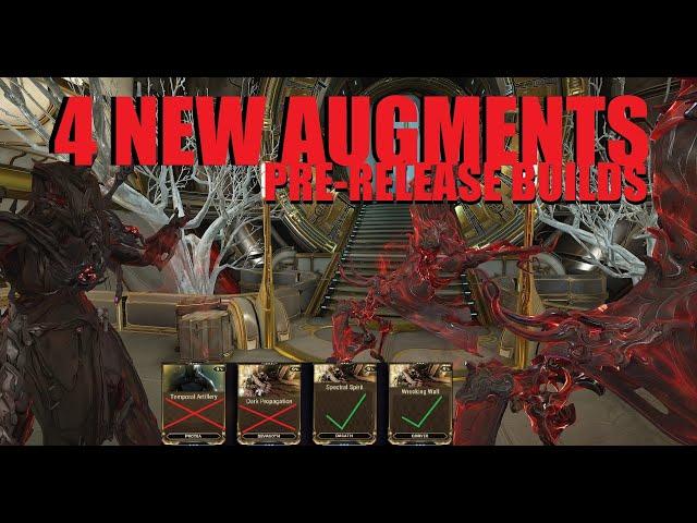 [WARFRAME]  4 NEW WARFRAME AUGMENTS Protea, Sevagoth, Qorvex, Dagath Review / Builds | Jade Shadows