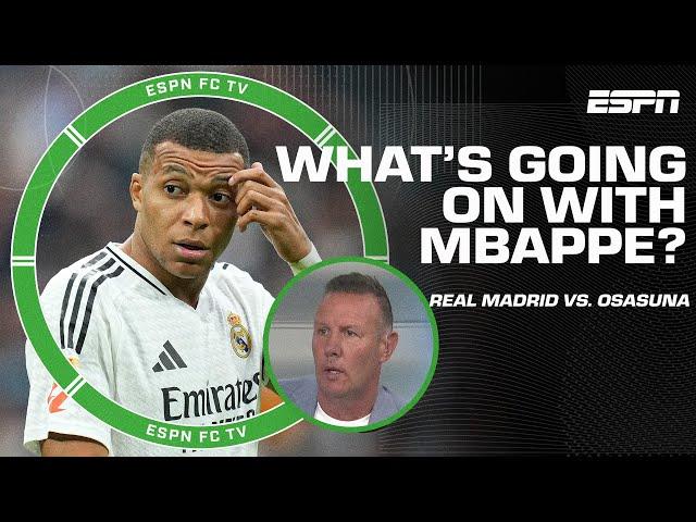 'ABSOLUTELY ANONYMOUS'  - Craig Burley on Kylian Mbappe's performance vs. Osasuna ️ | ESPN FC