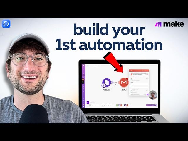 Make.com beginner tutorial: copy this to build your first automation