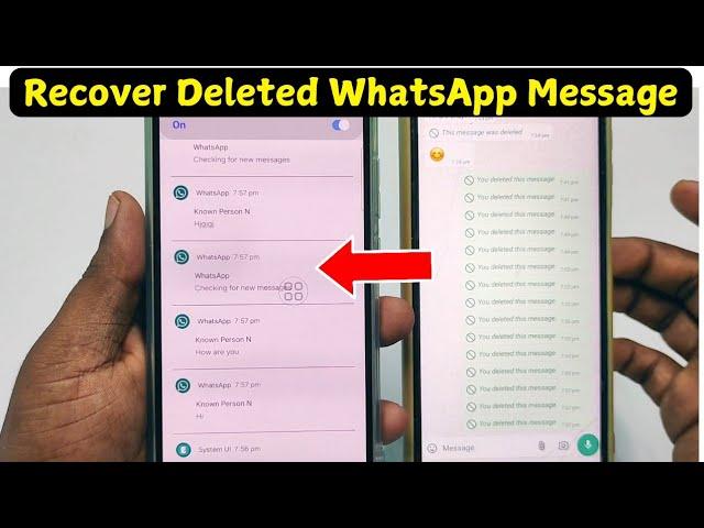 How to Recover Deleted WhatsApp Message in 2024