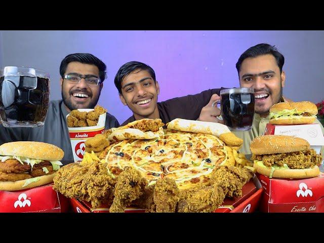 Eating Competition with BROTHERS | Mukbang Asmr