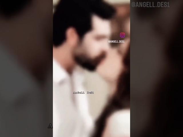 Baran and Dilan kissing scene#kançiçekleri #turkishseries #new #love #barışbaktaş #yağmur #romantic