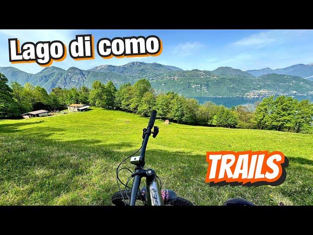 VECC DH FULL RUN! Lago Di Como bicycle trails: Via Saioli, Via Vecc