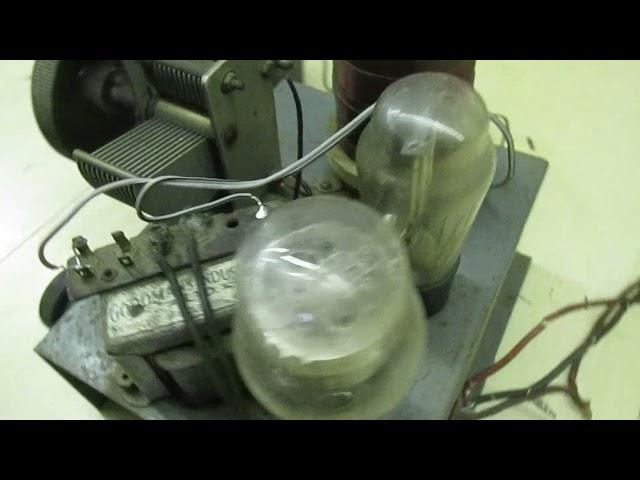 Magnum vintage battery TRF radio.