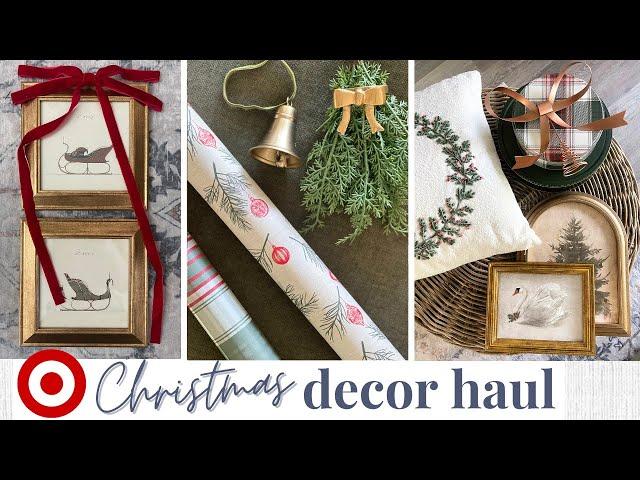 Christmas Decor Haul 2024 | New Target Christmas Decor Finds | Christmas Decorating Ideas