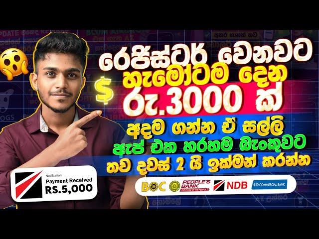 online job sinhala - online job at home sinhala - E money sinhala - online salli hoyana karama