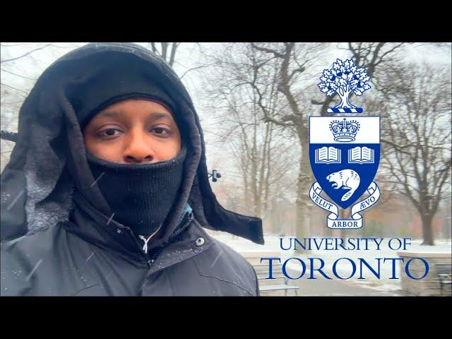 University Of Toronto Winter Walking Tour 4k | Explore Queens Park & Historic Colleges in Snow | 