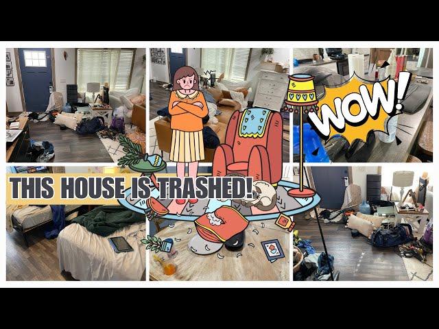 MY HOUSE IS TRASHED / CLEANING / ORGANIZING AND DECLUTTERING / NEW CLEANING MOTIVATION 2024