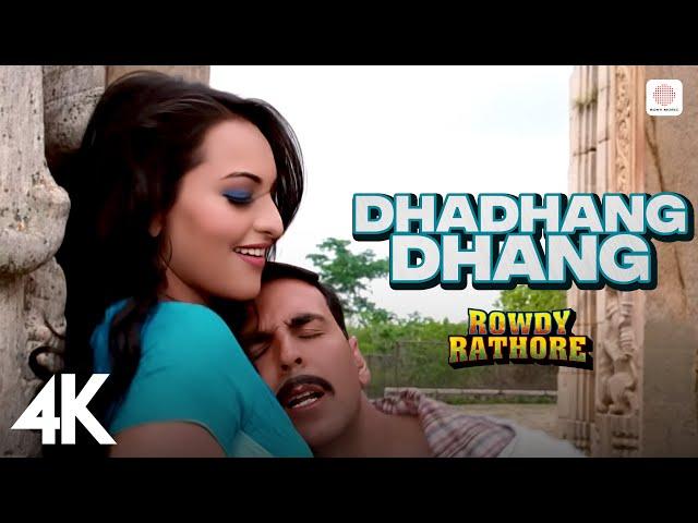 Dhadhang Dhang |Official 4K Video | Rowdy Rathore|Akshay, Sonakshi|Shreya Ghoshal |Sajid Wajid 