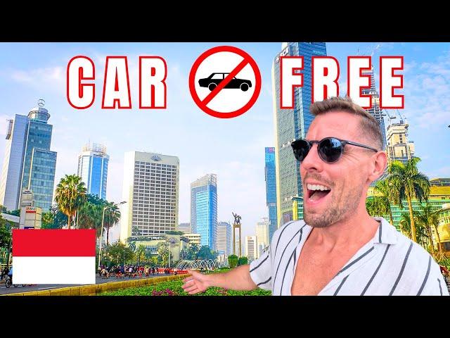 CAR FREE DAY in Indonesia's Most Polluted City (JAKARTA) 