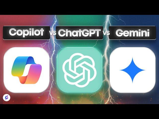 ChatGPT vs. Microsoft Copilot vs. Gemini: Which is the best?