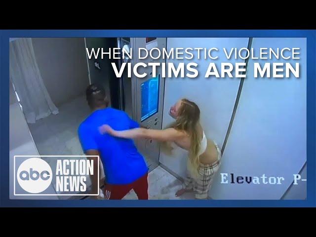 What happens when men are domestic violence victims