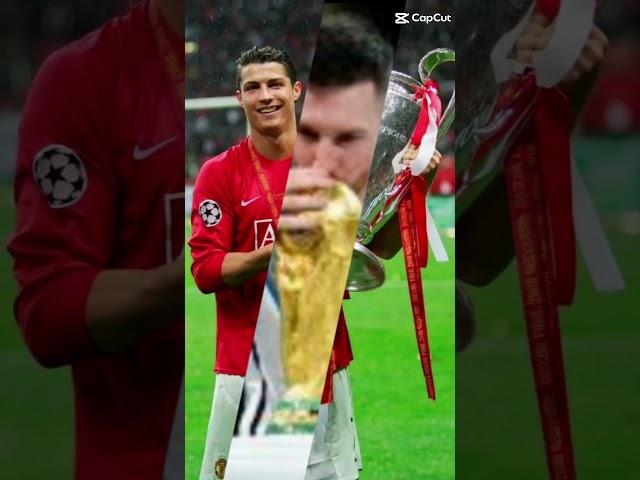 messi inside ronaldo #messi #messigoat