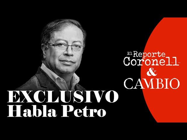 El presidente Gustavo Petro habla de la constituyente y los escándalos de corrupción en su gobierno