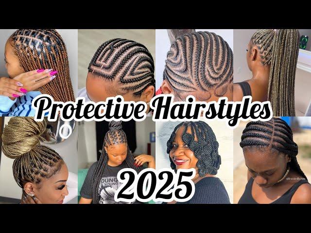 ‼️2025 Best Protective Braids Hairstyles Must Try‼️