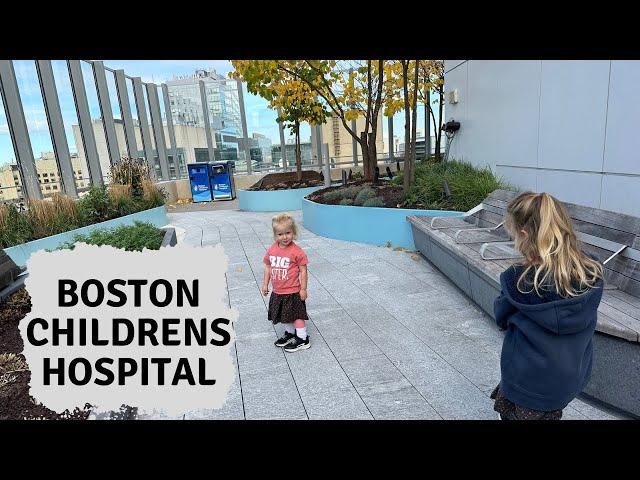 DITL exploring Boston children’s hospital and visiting brother