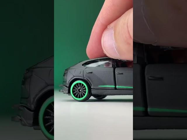 Black Matte Lamborghini Urus by Majorette diecast