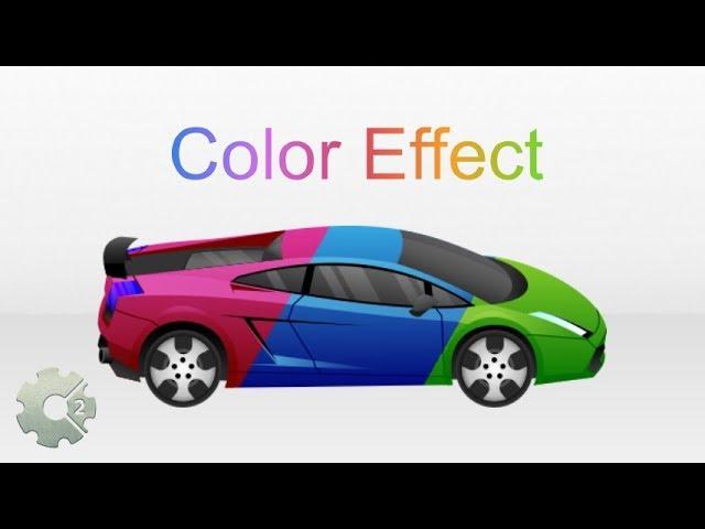 Change Sprite color using Color effect - Construct 2