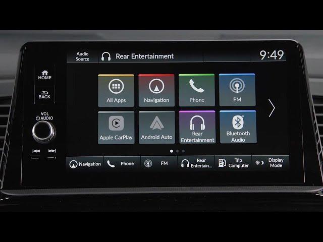 2025 Honda Odyssey | Rear Seat Entertainment System