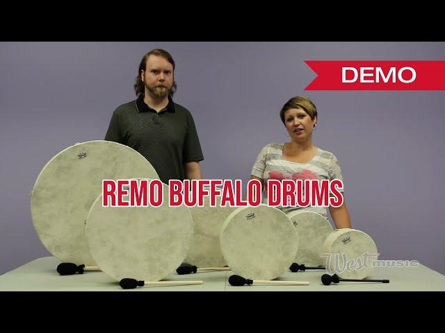 Remo Buffalo Drums Demo