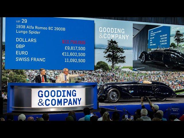 Gooding & Company Highlights | Pebble Beach Auctions 2024