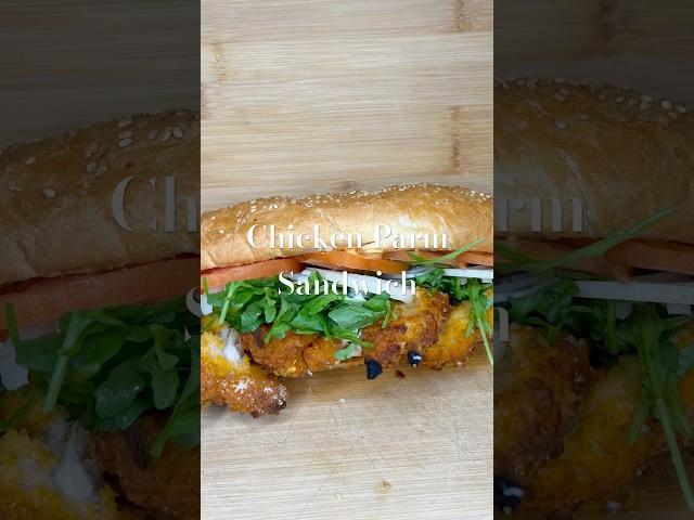 Chicken Parm Sandwich #sandwich #food #chickentenders #rezepte #chickensandwich #recipe